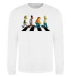 Свитшот Simpsons the Beatles Белый фото