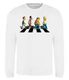 Свитшот Simpsons the Beatles Белый Свитшот Simpsons the Beatles Белый фото
