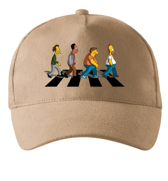 Кепка Simpsons the Beatles Пісочний фото
