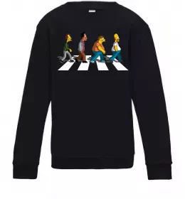 Детский Свитшот The Simpsons Homer Черный фото Детский Свитшот The Simpsons Homer Черный фото