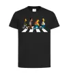 Детская футболка Simpsons the Beatles Черный фото