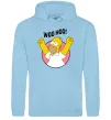 Жіноча толстовка (худі) Homer Simpson Woo Hoo Блакитний фото