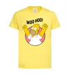 Детская футболка Homer Simpson Woo Hoo Лимонный фото