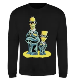 Світшот The Simpsons MiB Чорний фото