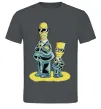 Чоловіча футболка The Simpsons MiB Графіт фото