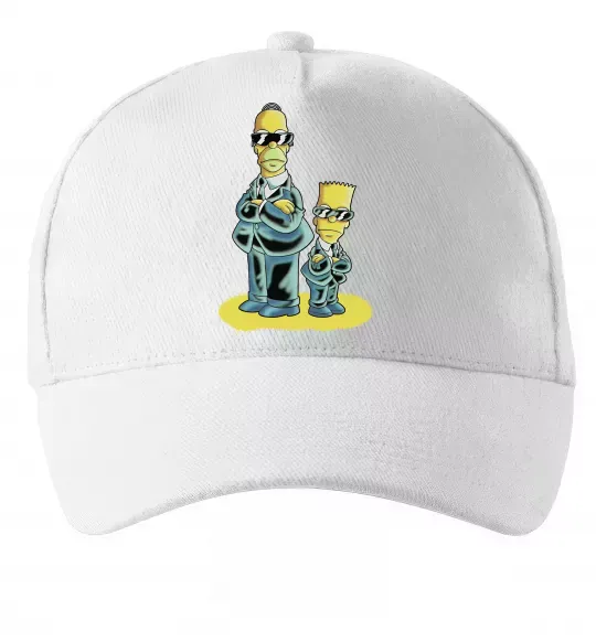 Кепка The Simpsons MiB Белый фото