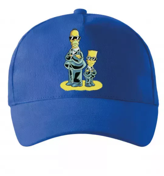 Кепка The Simpsons MiB Ярко-синий фото