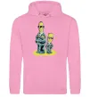Жіноча толстовка (худі) The Simpsons MiB Рожевий фото