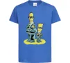 Дитяча футболка The Simpsons MiB Яскраво-синій фото
