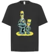 Футболка Оверсайз The Simpsons MiB Черный фото