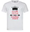 Чоловіча футболка Марк сказав народ зробив Білий фото