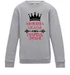 Детский Свитшот Микола сказав народ зробив Серый меланж фото