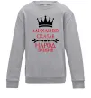 Детский Свитшот Михайло сказав народ зробив Серый меланж фото