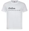 Мужская футболка ОлЕго Белый фото