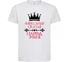 Детская футболка Олександр сказав народ зробив Белый фото