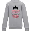 Детский Свитшот Ярослав сказав народ зробив Серый меланж фото