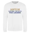 Свитшот Anton the myth the legend Белый фото