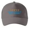 Кепка Denys the myth the legend Серый фото