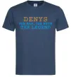 Мужская футболка Denys the myth the legend Темно-синий фото