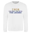 Свитшот Ihor the myth the legend Белый фото