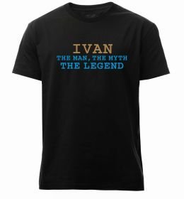 Чоловіча преміум футболка Ivan the myth the legend