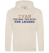 Мужская толстовка (худи) Ivan the myth the legend Таш фото