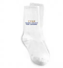 Носки Ivan the myth the legend Белый фото