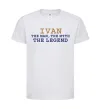 Детская футболка Ivan the myth the legend Белый фото