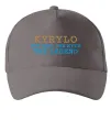 Кепка Kyrylo the myth the legend Серый фото