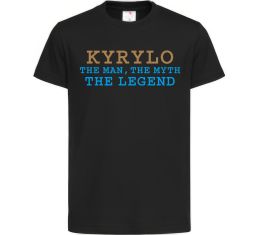 Дитяча футболка Kyrylo the myth the legend
