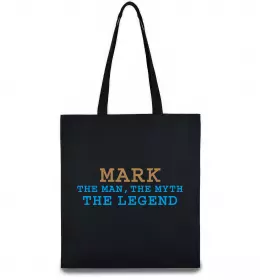 Эко-сумка Марк Батькович Черный фото