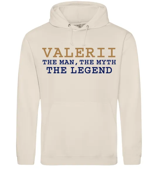 Чоловіча толстовка (худі) Valerii the myth the legend Таш фото