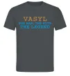 Мужская футболка Vasyl the myth the legend Графит фото