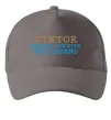 Кепка Viktor the myth the legend Серый фото