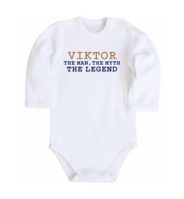 Детский боди Viktor the myth the legend