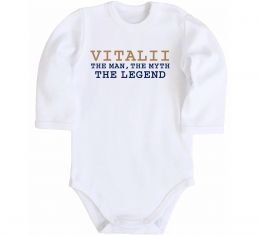 Дитячий бодік Vitalii the myth the legend