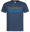 Чоловіча футболка Vladyslav the myth the legend Темно-синій Чоловіча футболка Vladyslav the myth the legend Темно-синій фото