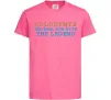 Дитяча футболка Volodymyr the myth the legend Яскраво-рожевий фото