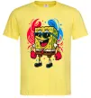 Мужская футболка Спанч боб краб Лимонный фото