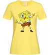 Жіноча футболка Спанч Боб підморгує Лимонний фото