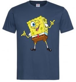 Мужская футболка Спанч Боб підморгує