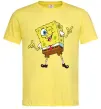 Мужская футболка Спанч Боб підморгує Лимонный фото