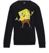 Детский Свитшот Спанч Боб підморгує Черный фото