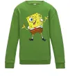 Детский Свитшот Спанч Боб підморгує Лаймовый фото
