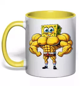 Чашка с цветной ручкой