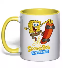 Чашка с цветной ручкой