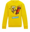 Детский Свитшот Спанч Боб на скейті Солнечно желтый фото