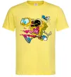 Чоловіча футболка Губка Боб арт Лимонний фото