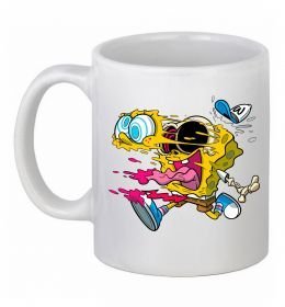 Чашка керамічна Губка Боб арт