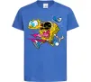 Дитяча футболка Губка Боб арт Яскраво-синій Дитяча футболка Губка Боб арт Яскраво-синій фото